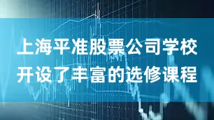上海平准股票公司学校开设了丰富的选修课程